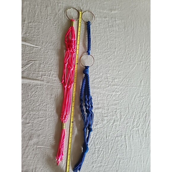Macrame Plant Hanger Set Of Two - Picture 7 of 10
